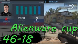 tr3vl playing Alienware Cup 2018 // Inferno - Overpass// 46-18