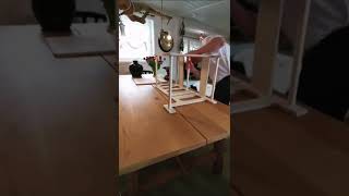 Assembly process of our Montessori kitchen helper tower #shorts