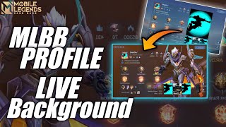 MLBB PROFILE BUG?! LIVE BACKGROUND TUTORIAL | MLBB | ARZN Gaming