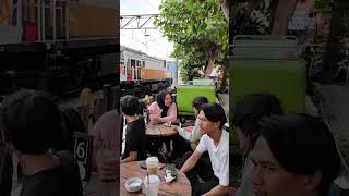 Loco cafe tugu yogyakarta #lococafe #stasiuntugu #jogja #kopi #yogyakarta #keretaapi #coffee