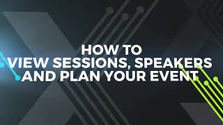 DTX+UCX: NOW - How to view sessions, speakers and plan your event