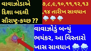 #વાવાઝોડું #ચોમાસુ #માવઠુંવાવાઝોડાએ દિશા બદલી, અતિભારે વરસાદ, અંબાલાલ પટેલની આગાહી, cyclone update