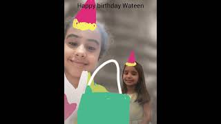 Wateen's birthday. Its Fun!