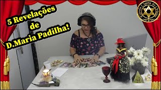 ⚠️O que está OCULTO será REVELADO! A Resposta  que Você Busca D.Maria Padilha vai te dar!