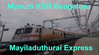 Evening Journey Mysore KSR Bengaluru Popular Mayiladuthurai Express