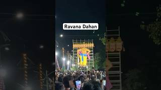 Ravana dahan | రావణ దహనం  #ravanadahan Narkasura #shorts #narkasu #ravan #ytshorts #viral #trending