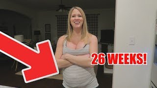 26 WEEKS PREGNANT BABY BUMP UPDATE!