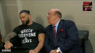 WWE 30th August 2020 Why Roman Reigns Joined Paul Heyman WWE Roman Reigns Latest news 30th August 20