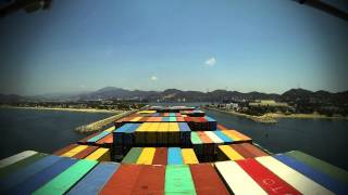 Time-lapse: arrival Manzanillo (Mexico)