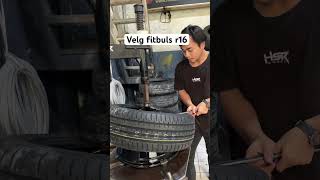 Pemasangan avelg Hsr fitbul R16 #automobile #velgmobilsemarang #car