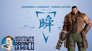 Final Fantasy 7 Remake | Shinra Simulator Battle | Barret Solo