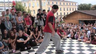 Hip hop pro 1/8 Dima Amazing vs Штанько || StaminaBattle 2014