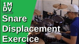 1MDV - The 1-Minute Drum Video #73 : Snare Displacement Exercice