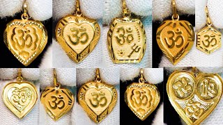 Om Pendant Designs in Gold || Om Pendant Designs in Gold With Price