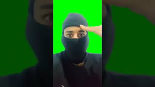 green screen Sigma masked man