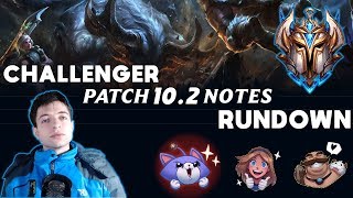 Challenger Patch 10.2 Rundown - Summary / Commentary