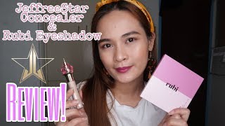 JEFFREE STAR CONCEALER & RUBI EYESHADOW MAKE-UP TEST REVIEW!