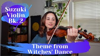 Theme From Witches' Dance with accompaniment | Suzuki Violin Vol. 2