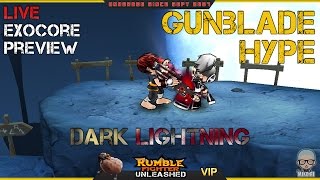 Dark Lightning Exocore Preview (Rumble Fighter Unleashed)