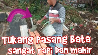 Tukang Pasang Batu Bata Dengan Cepat