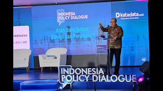 Wamen PKP Fahri Hamzah Pada Acara Indonesia Policy Dialog  "Arah Baru Sektor Energi dan Perumahan"