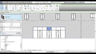 Curtain Walls in Revit Architecture Part Eight In Arabic