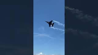 SOLO TURK with F16 in Baku sky #shorts #viral #shortvideo #youtubeshorts #solotürk #azerbaijan