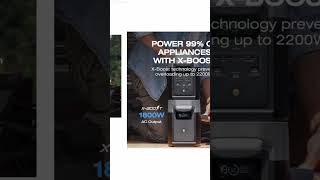 HOW TO USE THE ECOFLOW PORTABLE POWER STATION DELTA 2 FOR HOME BACKUP POWER, CAMPING & RV | AMAZON