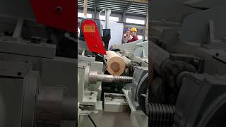 4 feet veneer peeling machinr/rotary cutting machine/rotary peeling lathe #plywoodmachine