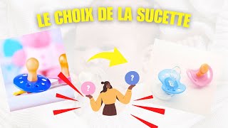 Le bon choix et la bonne utilisation de la sucette pour bébé