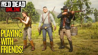 Red dead Online gameplay with Friends #rdr2online  #tamilgamer  #trending #rdr2  #gameplay #viral