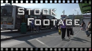 Free Stock Footage - Transport - bus, bus stop, bus station