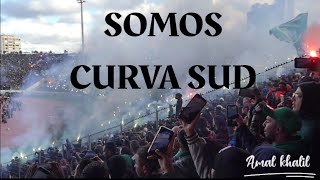 SOMOS CURVA SUD - التبوريشة مع جمهور الرجاء العالمي