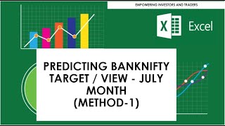 Predicting Banknifty Target / View - Method 1