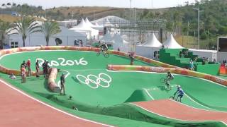 Ciclismo BMX Jogos Olimpicos 2016, corrida 1, bateria 4