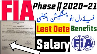 FIA jobs 2020 in Pakistan|Federal investigation Agency Phase 2  2020-21