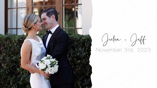 Julia + Jeff Wedding Highlight