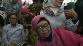 HEBOHNYA  WARGA JOGJA SAMBUT CAWAPRES SANDIAGA UNO