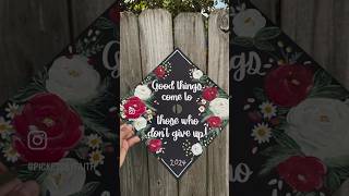 Paint a Graduation Cap Topper with me! #art #graduation