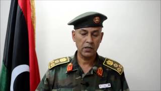 Bridger General Mohamed al-Sharif The Head of the Joint Security Room of Banghazi