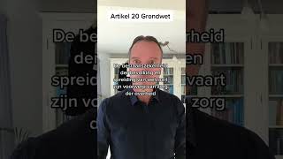 Art 20 Nederlandse Grondwet: Bestaanszekerheid; welvaart; sociale zekerheid #shorts