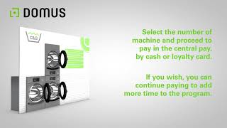 Heavy Professional Dryers Coin OP Laundry Clean&Go | Central Pay | www.domuslaundry.com