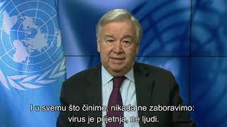 UN Secretary General Message on Human Rights and COVID-19 (B/C/S subtitles)