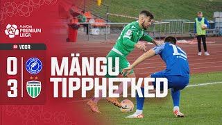 Tartu JK Tammeka - Tallinna FCI Levadia I 0:3 I A. Le Coq Premium liiga 32. voor I 2024