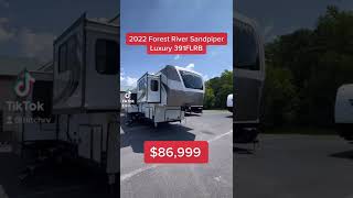 2022 Forest River Sandpiper Luxury 391FLRB Walkthrough/Tour