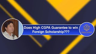 Does High CGPA Guarantee to win Foreign Scholarship ? || Muhammad Bilal Hussain || Urdu / हिन्दी