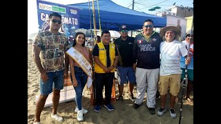 Campeonato de Pesca Surfcasting en Barranca