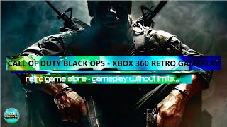 Call of Duty Black Ops Xbox 360 Retro Gameplay 2010 - Retro Gaming - Gameplay Without Limits