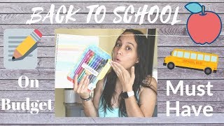 Back to School $20 Challenge| On the Budget| Must Have| JASMIIIN JIMENEZ