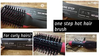 Hot hair brush||one step hairdryer and styler